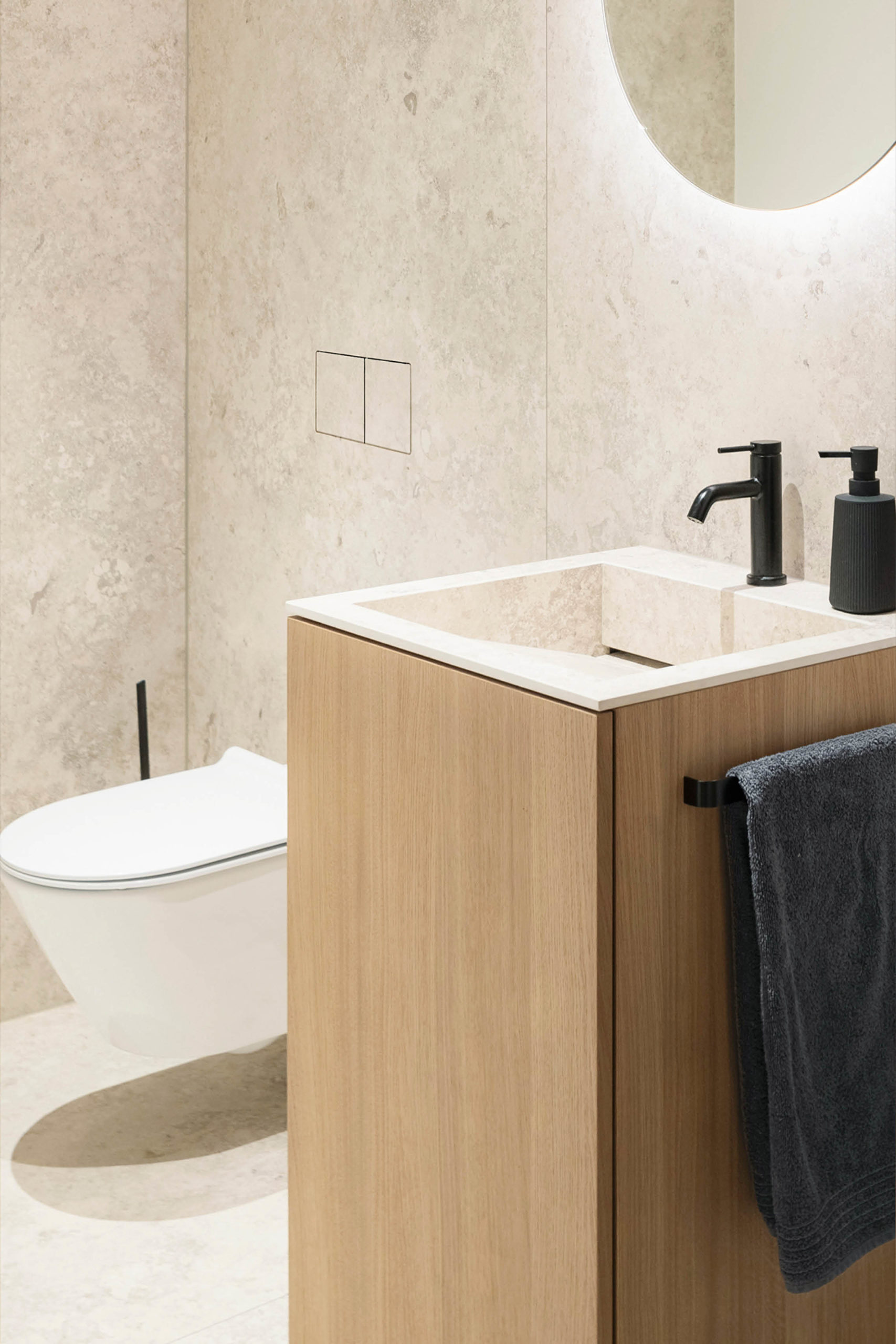 Keramische Drückerplatte Square